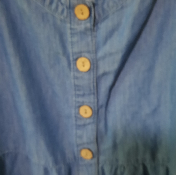 Vintage Denim Summer Short  Dress..Size Medium - Picture 6 of 13